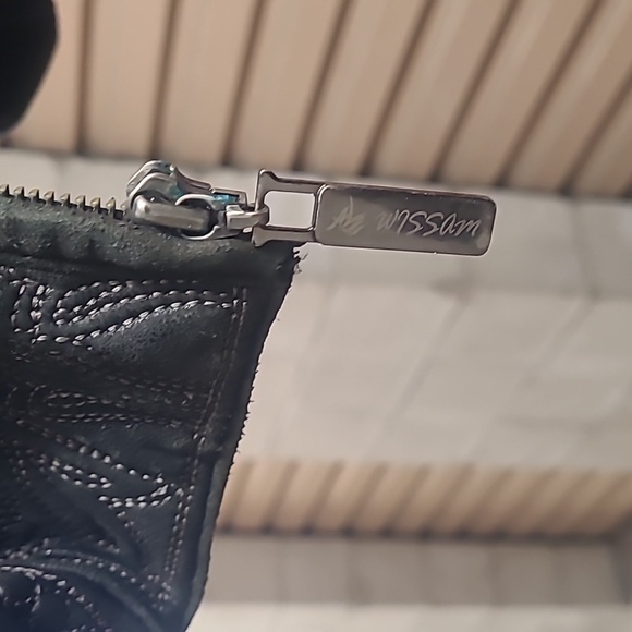 Pre-owned Original AL Wissam Roman leaf Leather coat - Picture 8 of 8